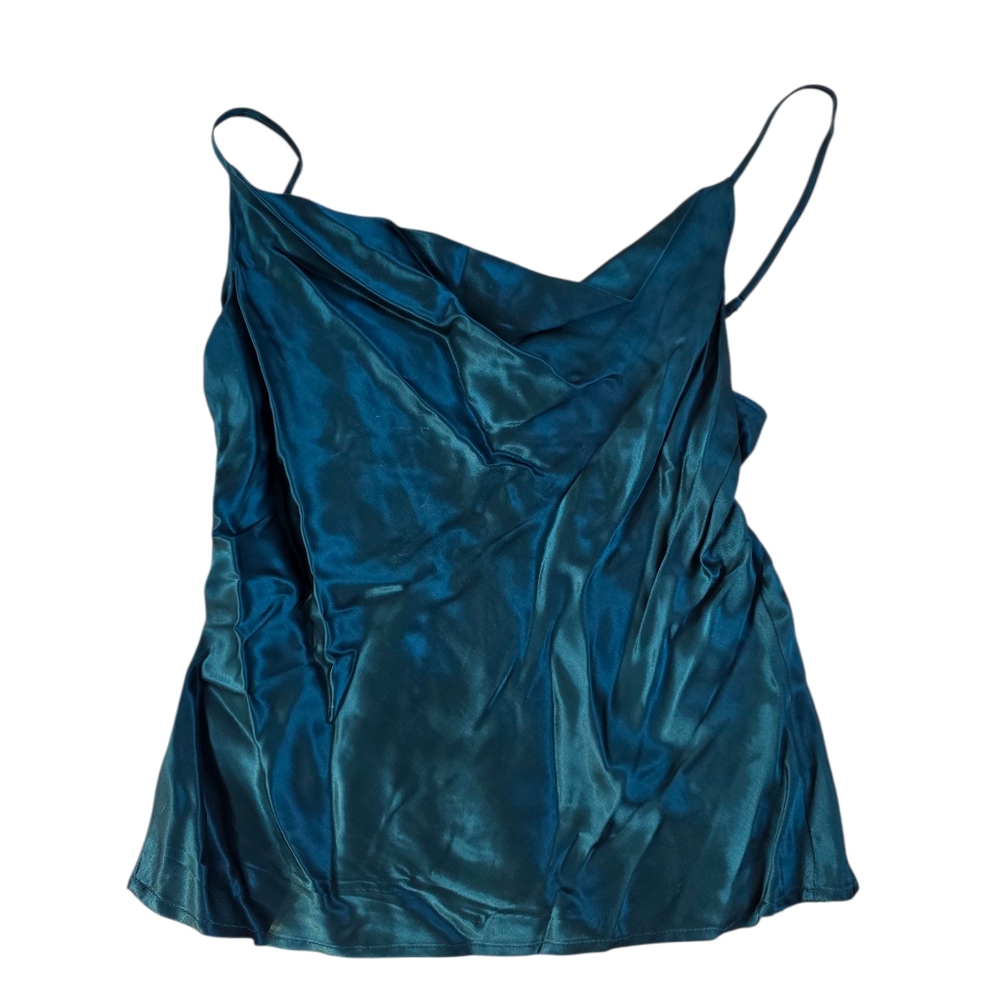 L'academie Teal Camisole Size Small
